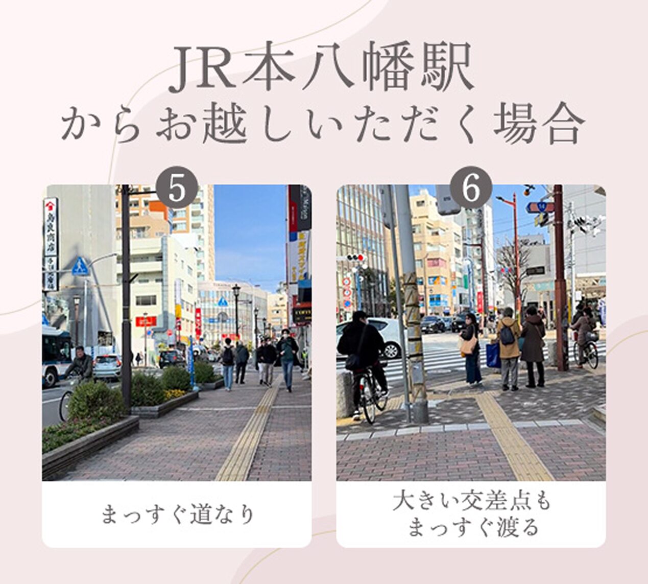 お店までの道順